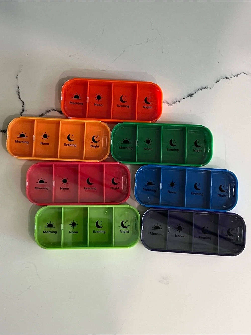 7-Day Large Capacity Portable Pill Organizer